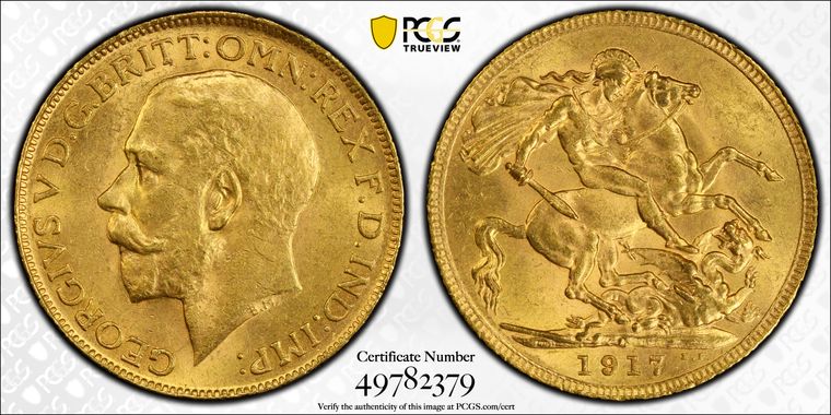 1937 Canada Gold Sovereign